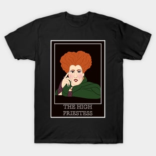 Winnifred Sanderson - The High Priestess Tarot Card T-Shirt